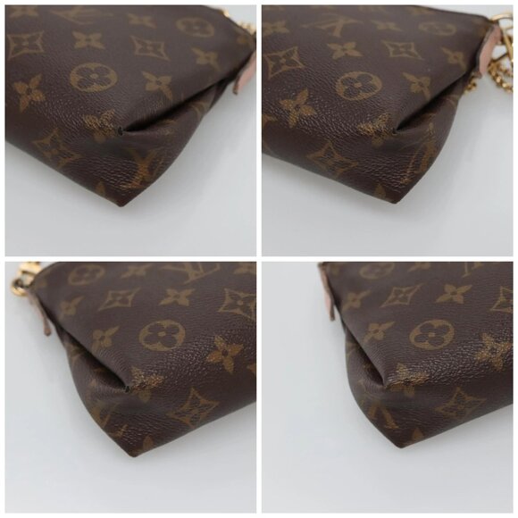 LOUIS VUITTON Monogram Pallas Clutch Shoulder Bag M44037 LV Auth 138614 - Picture 14 of 16